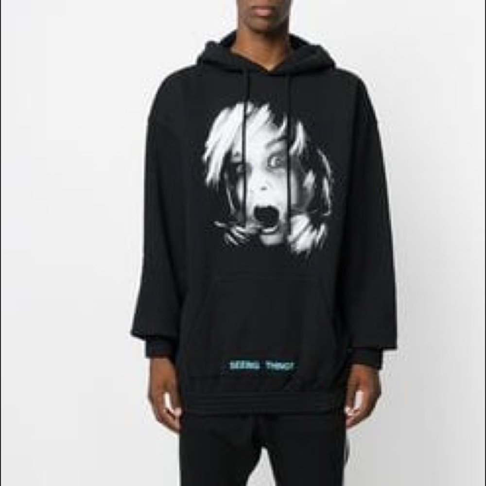 Off-White Screaming Girl Over Hoodie